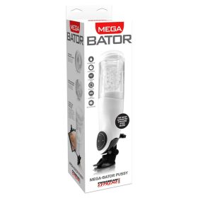 Mega-Bator Pussy White/Clear