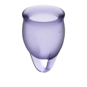 Feel confident Menstrual Cup Purple