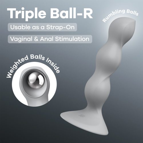Triple Ball-R - grey