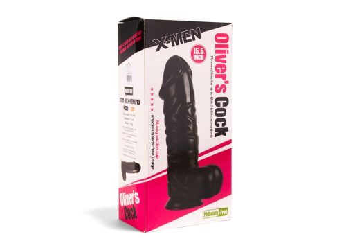 X-MEN Oliver's 15.5 inch Cock Black
