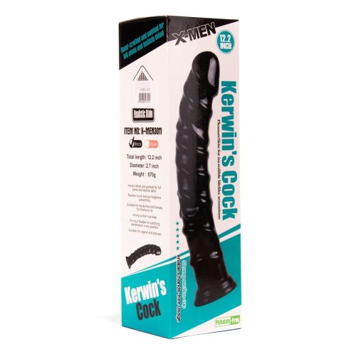 X-MEN Kerwin's 12.2 inch Cock Black