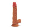 XMEN 7.6 inch Double Layer Silicon Dildo Brown_B0O50_1
