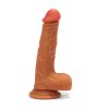 X-MEN 8.3 inch Double Layer Silicone Dildo Brown_B0O50_1
