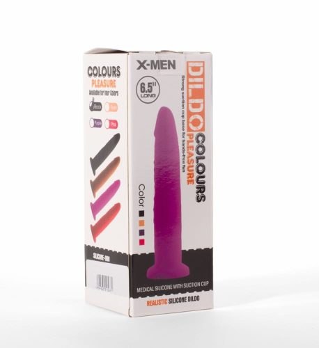 X-MEN 6.5" Dildo Colours Pleasure Black 4